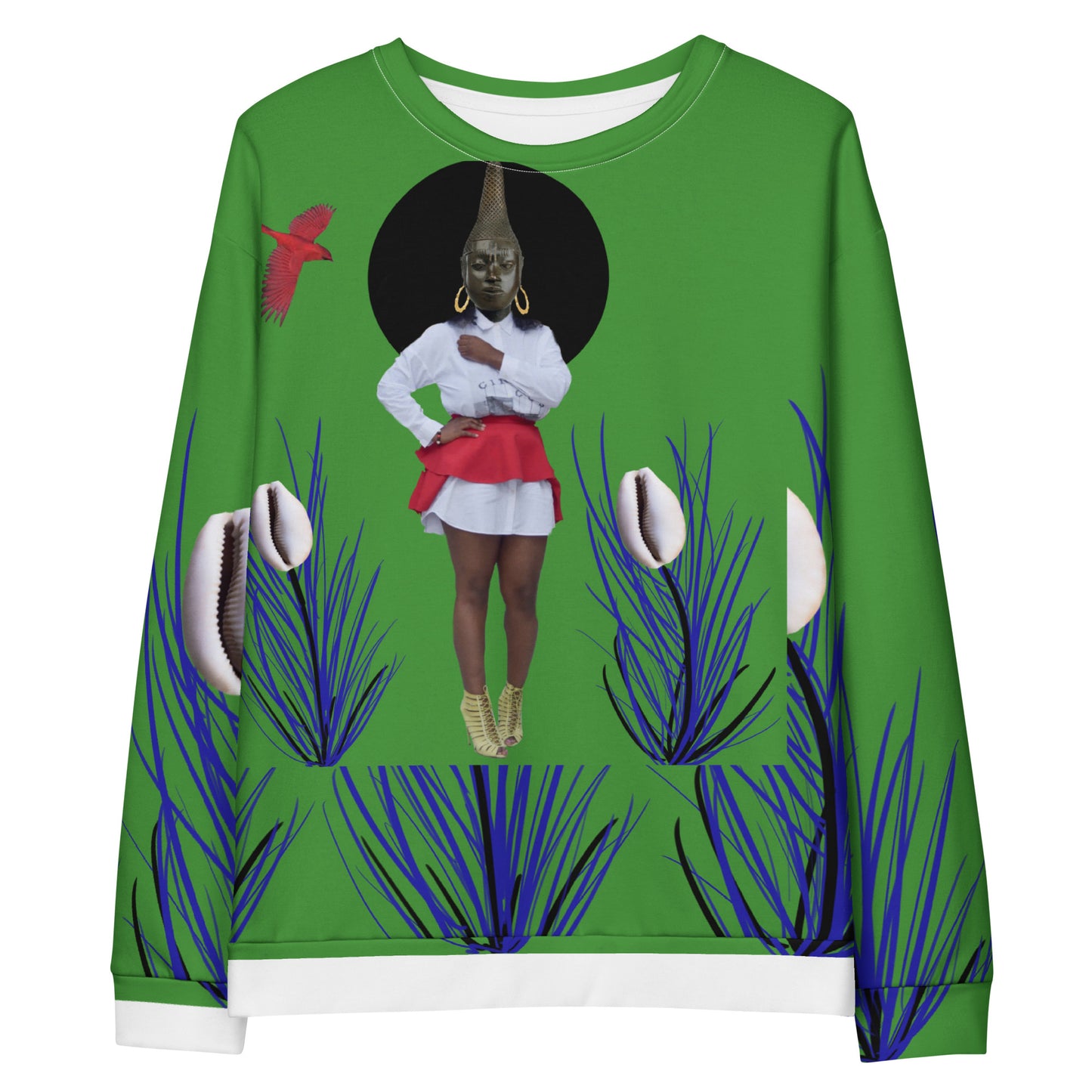 Queen Mother Idia Green Unisex Sweatshirt