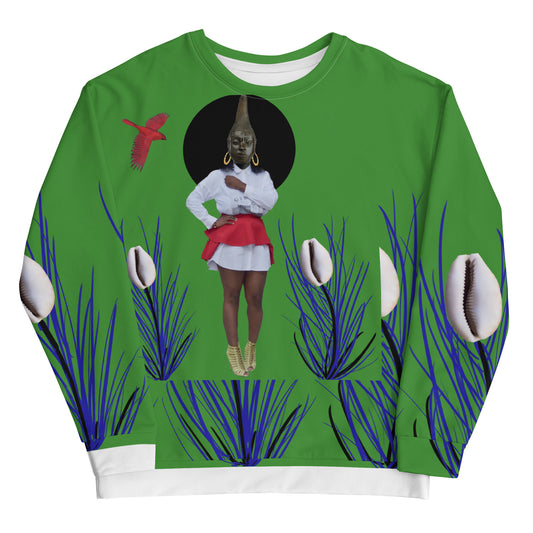 Queen Mother Idia Green Unisex Sweatshirt