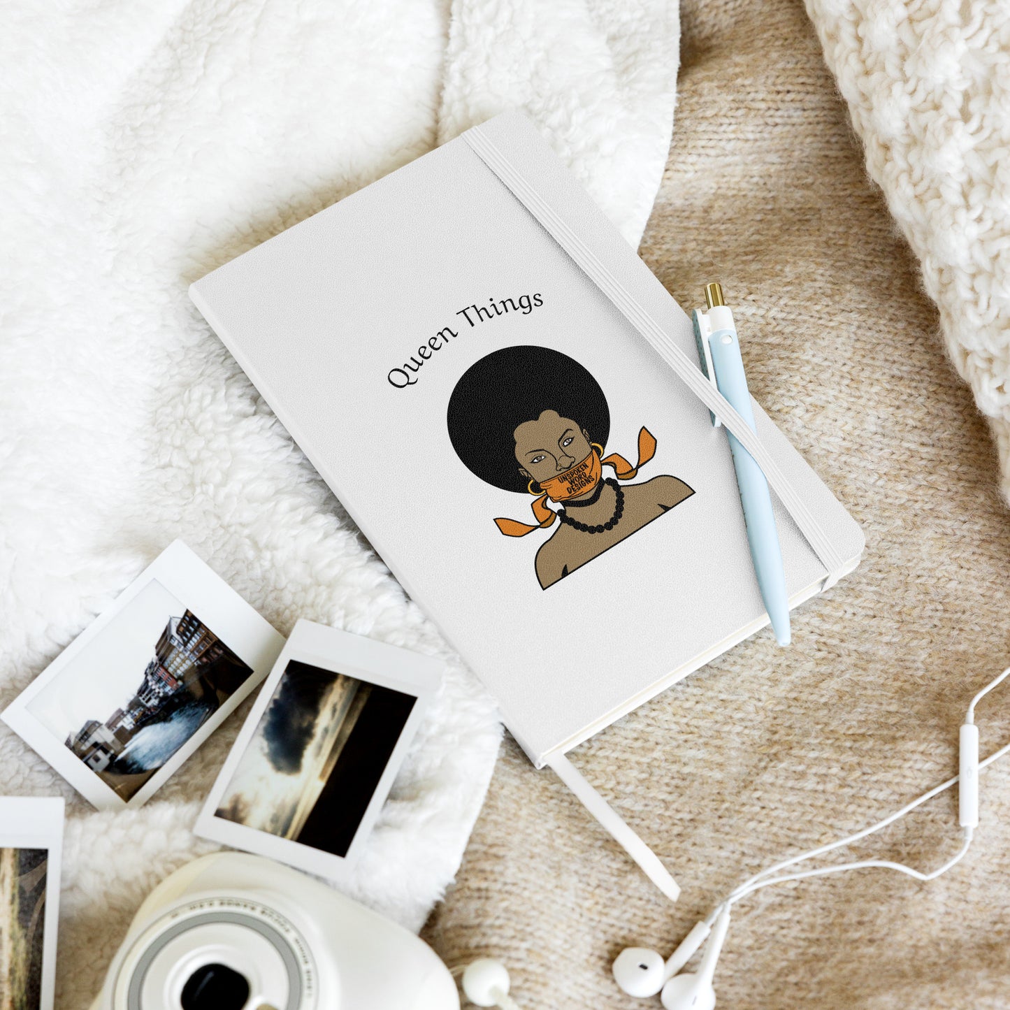 Nzinga Hardcover Bound Notebook